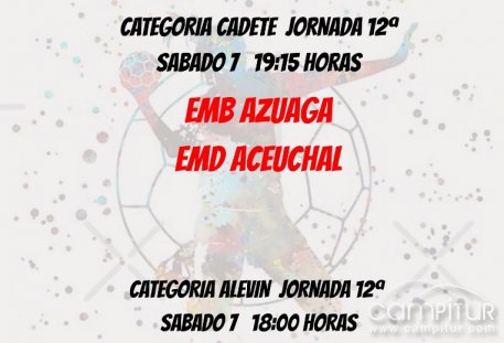 Azuaga se prepara para un intenso fin de semana de fútbol y balonmano base